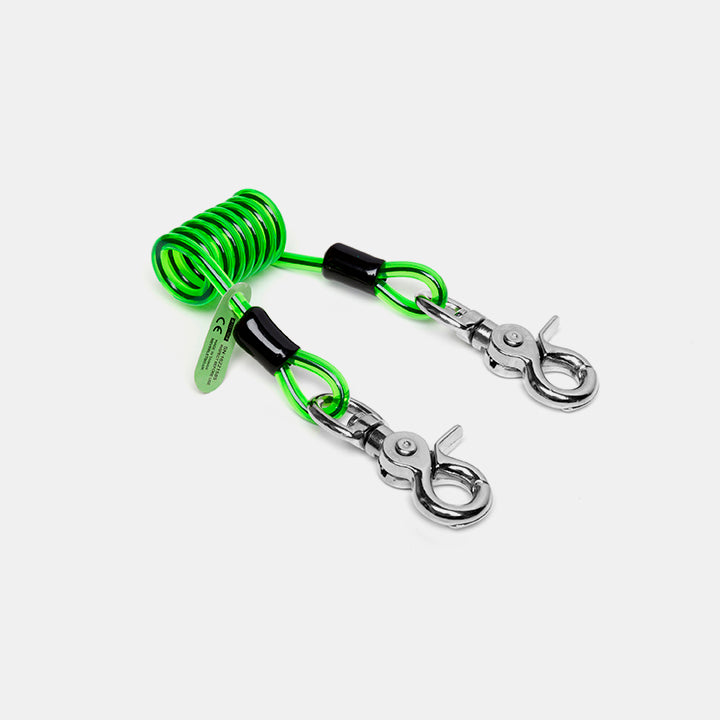 NLG ショートコイルツールコード&クイッククリップ(工具落下防止用コード)/ Short Coil Tool Lanyard, Quick Clip™