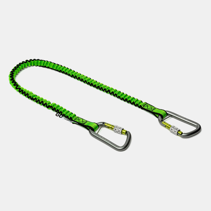 NLG GOバンジーツールコード&ツインカラビナ(工具落下防止用コード) / GO™ Bungee Tool Lanyard, Twin Carabiner