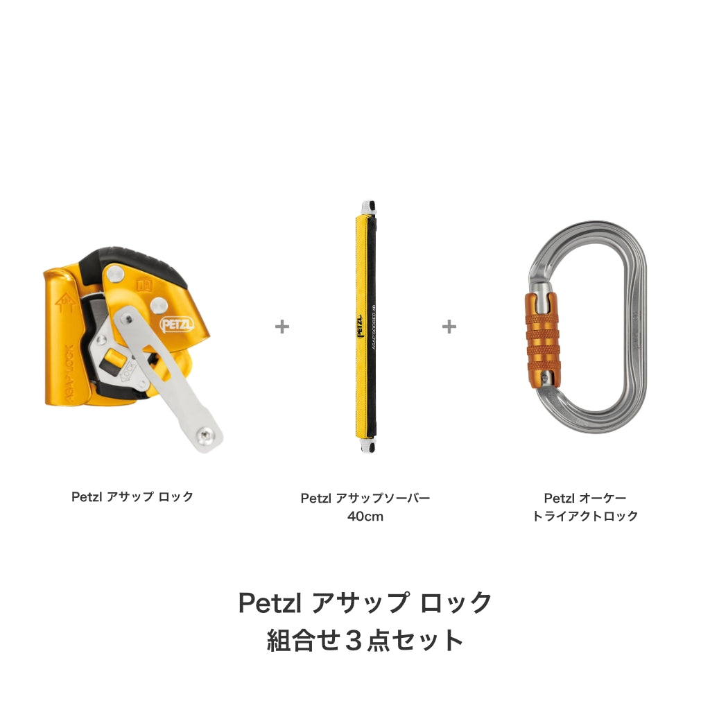 在庫一掃】 PETZL ペツル アサップロック 登山用品 - education.semel