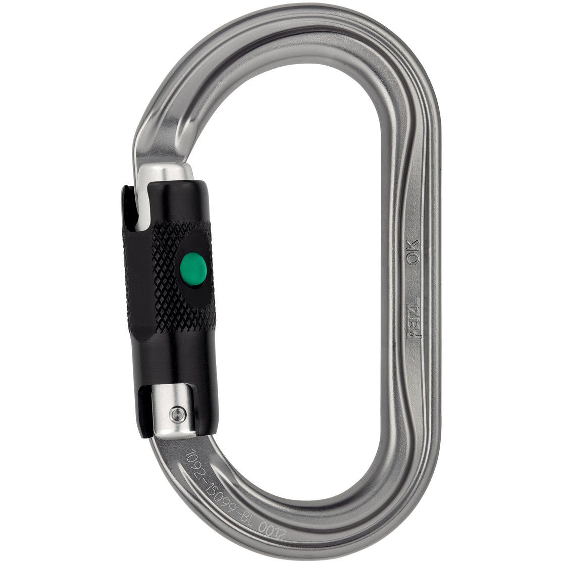 PETZLカラビナ オグザントライアクトロック 【ブラック】｜petzl